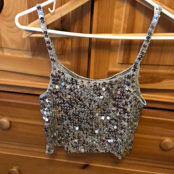Parasuco Tops - Parasuco cropped sequin top Parasuco Tops - Parasuco cropped sequin top